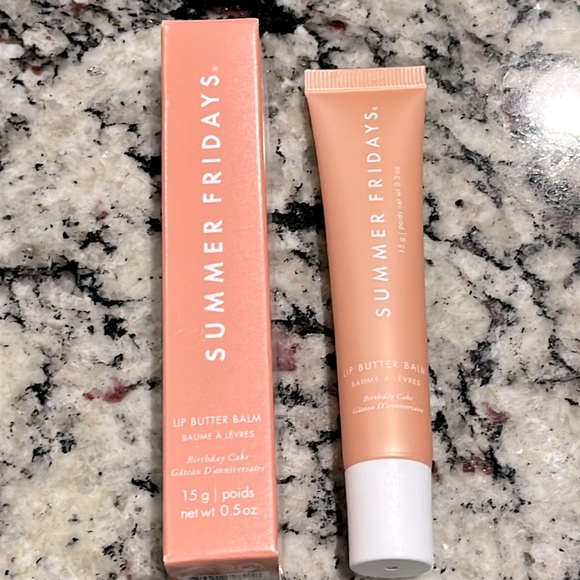 Summer Fridays Other - LAST ONE!!! Summer Fridays Lip Butter Balm Birthday Cake DISCONTINUED!!!